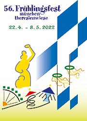 56. Frühlingsfest München 2022 auf der Münchner Theresienwiese